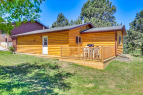 Rapid City Cabin with Hiking and ATV Trail Access